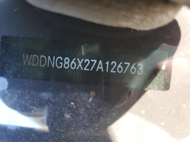 WDDNG86X27A126763 - 2007 MERCEDES-BENZ S 550 4MATIC GRAY photo 12