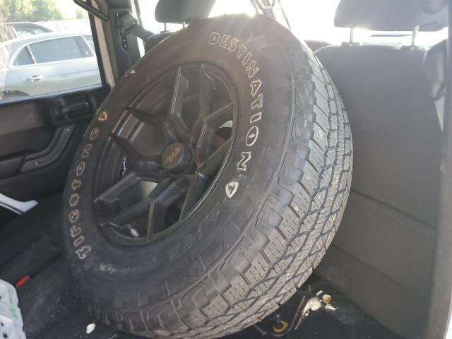 1C4BJWDG6HL524411 - 2017 JEEP WRANGLER U SPORT WHITE photo 13