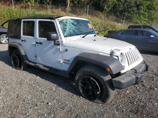 1C4BJWDG6HL524411 - 2017 JEEP WRANGLER U SPORT WHITE photo 4