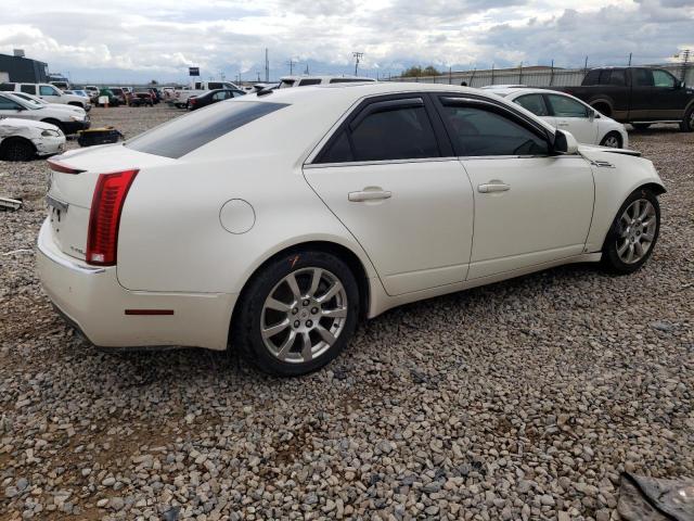 1G6DT57V480153664 - 2008 CADILLAC CTS HI FEATURE V6 WHITE photo 3