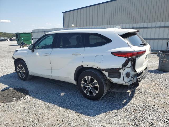 5TDGZRAH7MS077156 - 2021 TOYOTA HIGHLANDER XLE WHITE photo 2