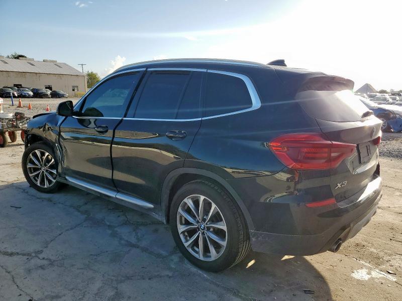 5UXTR7C52KLE94058 - 2019 BMW X3 SDRIVE30I BLACK photo 2