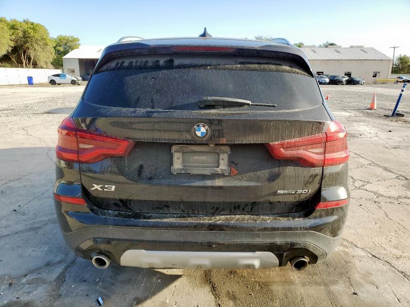 5UXTR7C52KLE94058 - 2019 BMW X3 SDRIVE30I BLACK photo 6