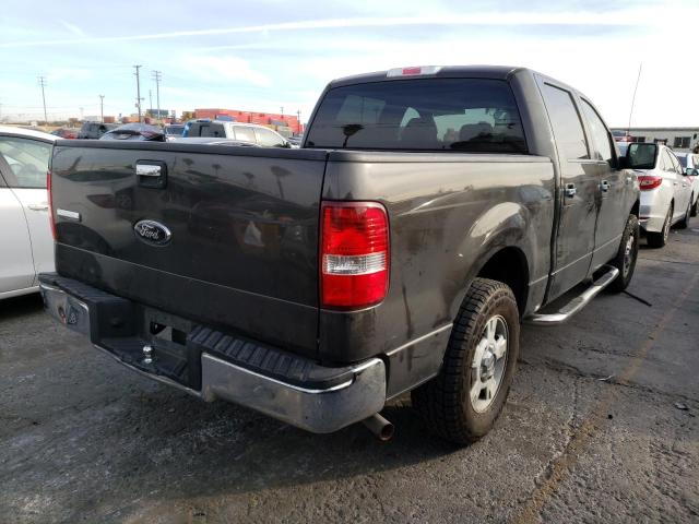 1FTRW12W47KD11233 - 2007 FORD F150 SUPER GRAY photo 3