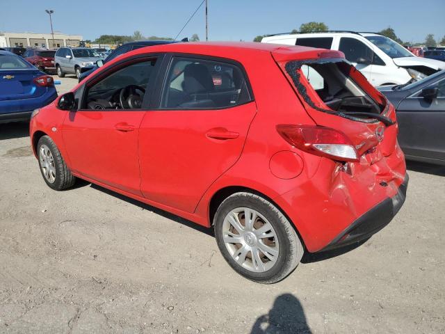 JM1DE1HY7B0120044 - 2011 MAZDA MAZDA2 RED photo 2