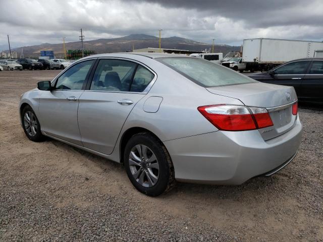 1HGCR2F30EA175819 - 2014 HONDA ACCORD LX SILVER photo 2