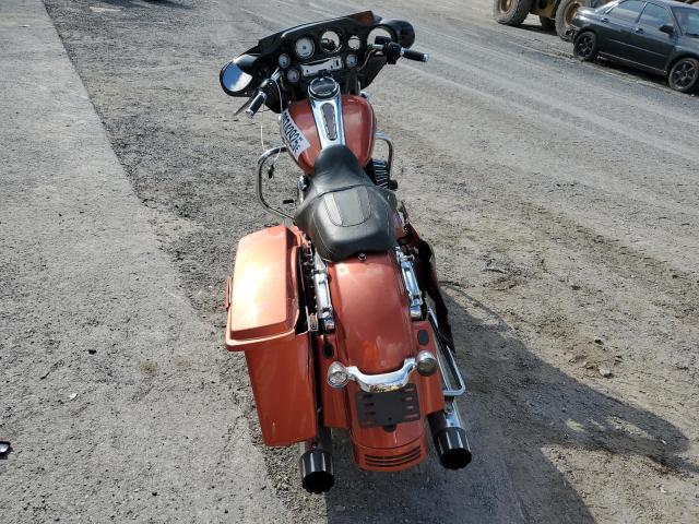 1HD1KB415BB666306 - 2011 HARLEY-DAVIDSON FLHX ORANGE photo 4