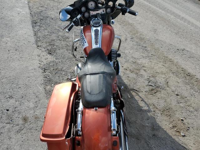1HD1KB415BB666306 - 2011 HARLEY-DAVIDSON FLHX ORANGE photo 6