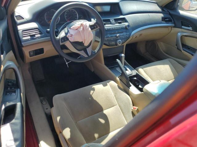 1HGCS12759A015058 - 2009 HONDA ACCORD EX RED photo 8