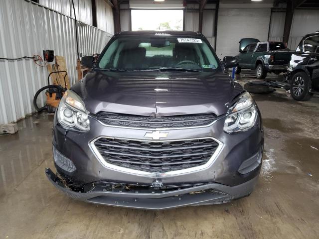 2GNALBEKXG6200300 - 2016 CHEVROLET EQUINOX LS BLACK photo 5