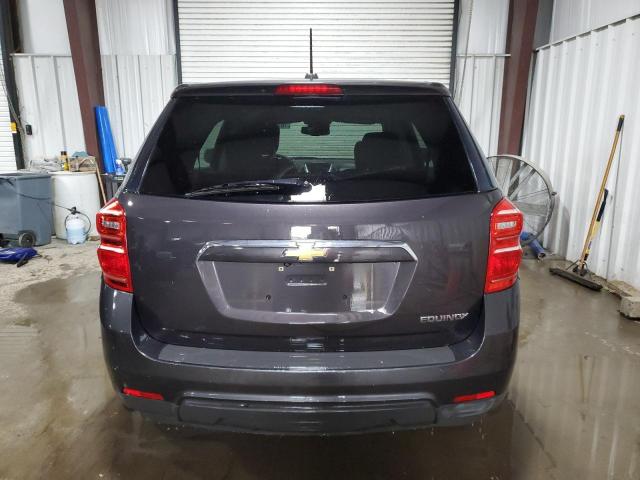 2GNALBEKXG6200300 - 2016 CHEVROLET EQUINOX LS BLACK photo 6