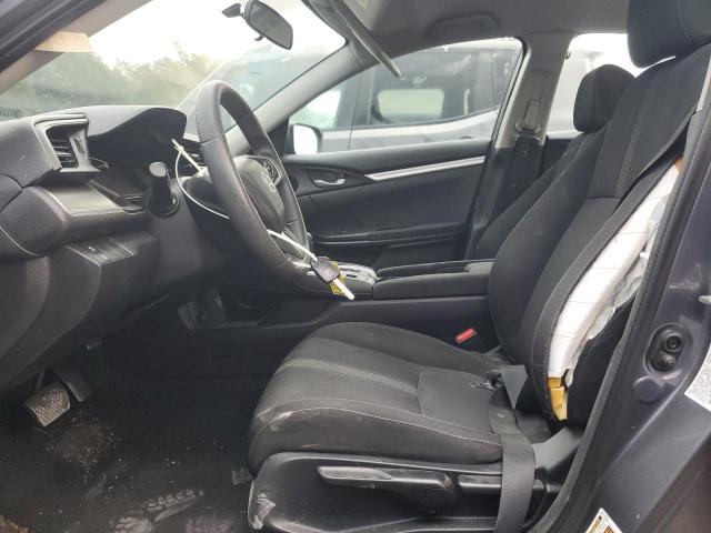 19XFC2F53JE021434 - 2018 HONDA CIVIC LX GRAY photo 7