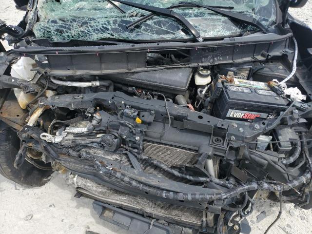 KNMAT2MT8HP501426 - 2017 NISSAN ROGUE S BLACK photo 12