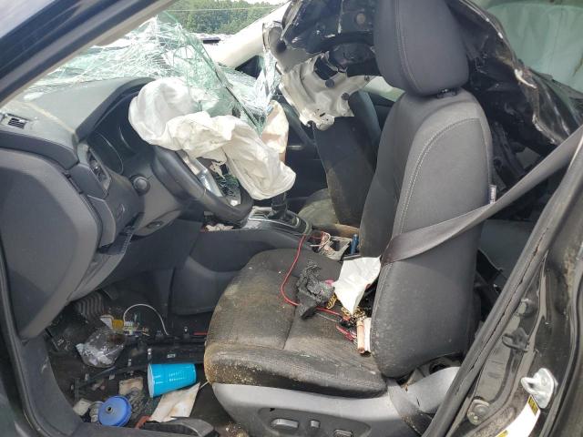 KNMAT2MT8HP501426 - 2017 NISSAN ROGUE S BLACK photo 7