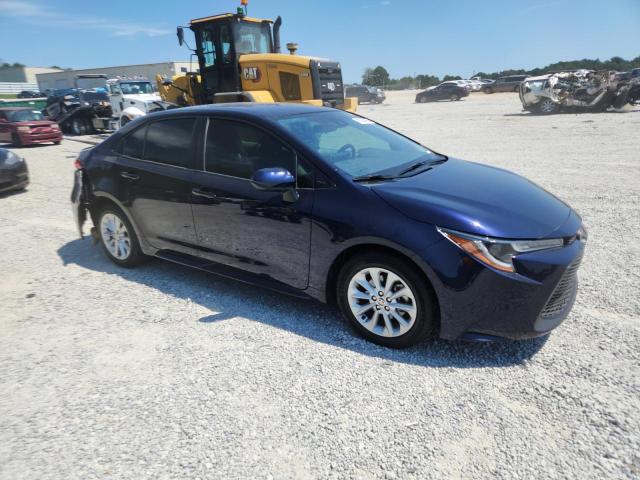 JTDVPMAEXMJ119113 - 2021 TOYOTA COROLLA LE BLUE photo 4