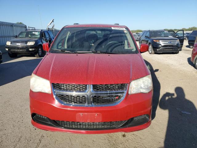 2C4RDGCG9DR549057 - 2013 DODGE GRAND CARA SXT RED photo 5