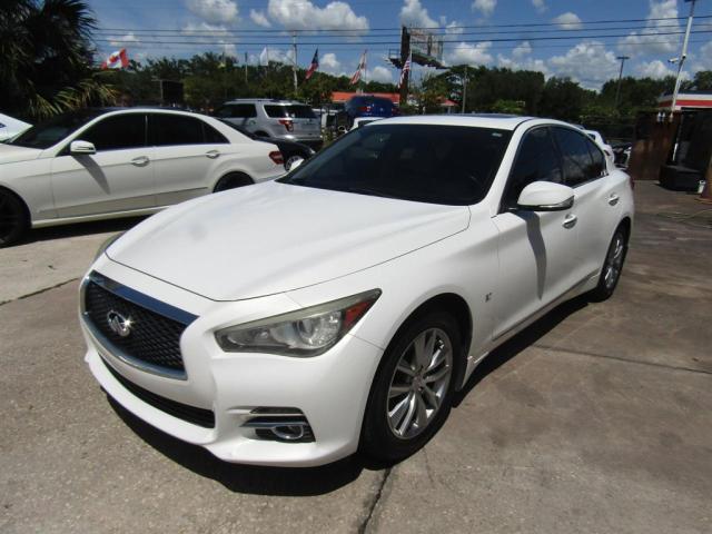 JN1BV7AP3EM6782XX - 2014 INFINITI Q50 BASE Սպիտակ լուսանկար 2