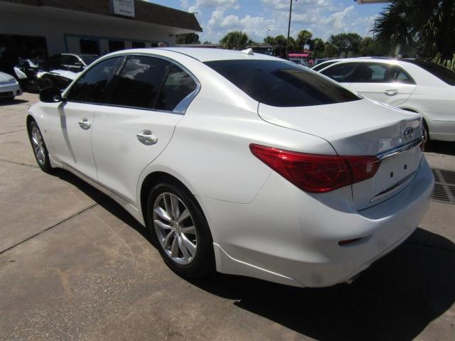 JN1BV7AP3EM6782XX - 2014 INFINITI Q50 BASE Սպիտակ լուսանկար 3