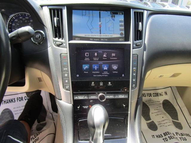 JN1BV7AP3EM6782XX - 2014 INFINITI Q50 BASE Սպիտակ լուսանկար 9