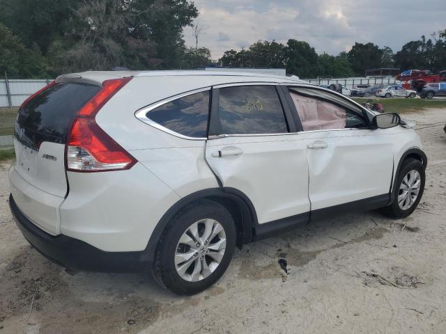 5J6RM4H7XCL056173 - 2012 HONDA CR-V EXL WHITE photo 3