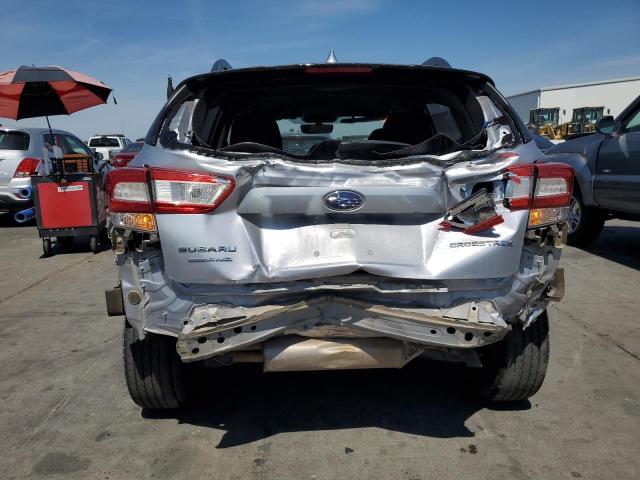 JF2GTACC4K8254009 - 2019 SUBARU CROSSTREK PREMIUM ვერცხლისფერი ფოტო 6