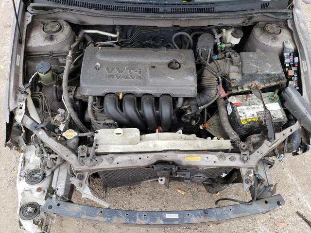 2T1BR38E94C305864 - 2004 TOYOTA COROLLA CE GRAY photo 11