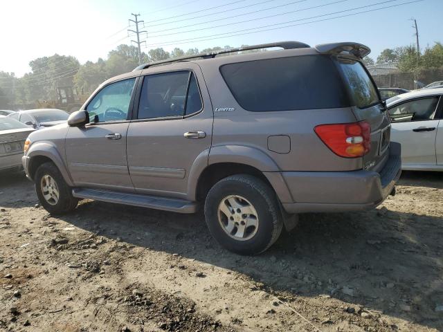 5TDBT48A32S135798 - 2002 TOYOTA SEQUOIA LIMITED SILVER photo 2