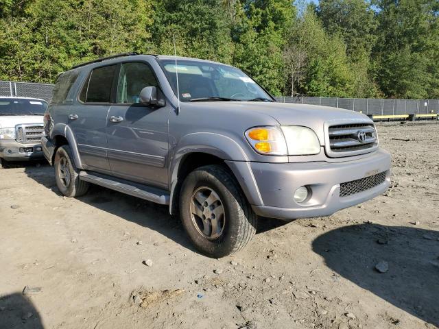 5TDBT48A32S135798 - 2002 TOYOTA SEQUOIA LIMITED SILVER photo 4