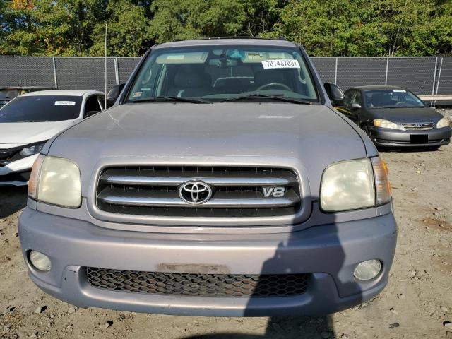 5TDBT48A32S135798 - 2002 TOYOTA SEQUOIA LIMITED SILVER photo 5