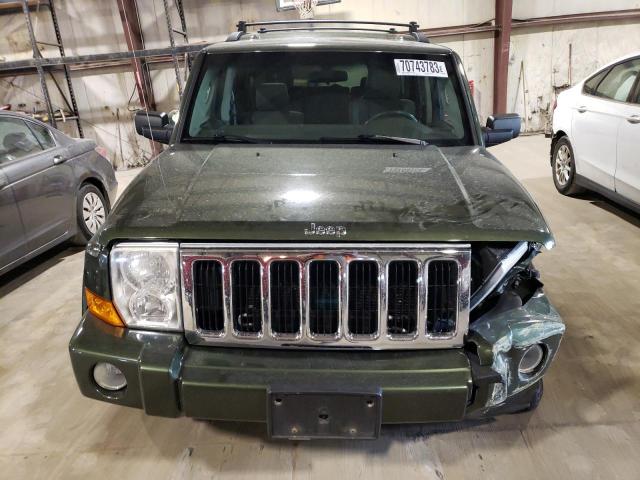 1J8HG48P97C620984 - 2007 JEEP COMMANDER 绿色 照片 5