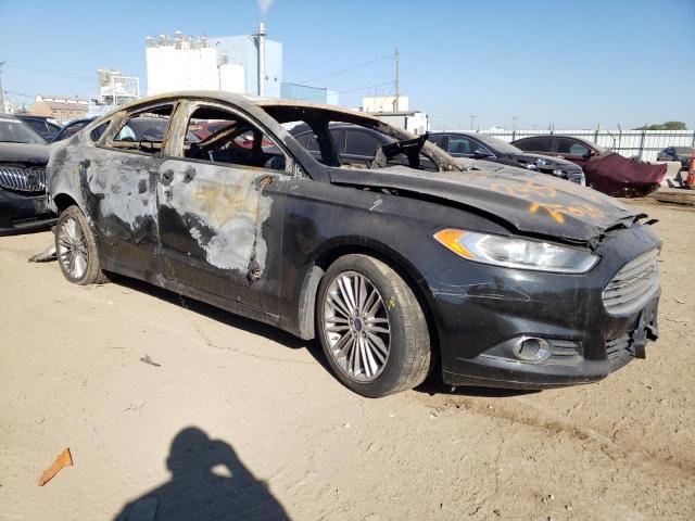 3FA6P0HD8ER126875 - 2014 FORD FUSION SE BLACK photo 4