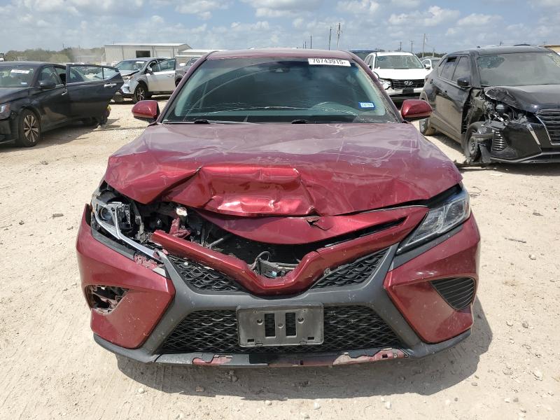 4T1B11HK8JU646684 - 2018 TOYOTA CAMRY L 红色 照片 5