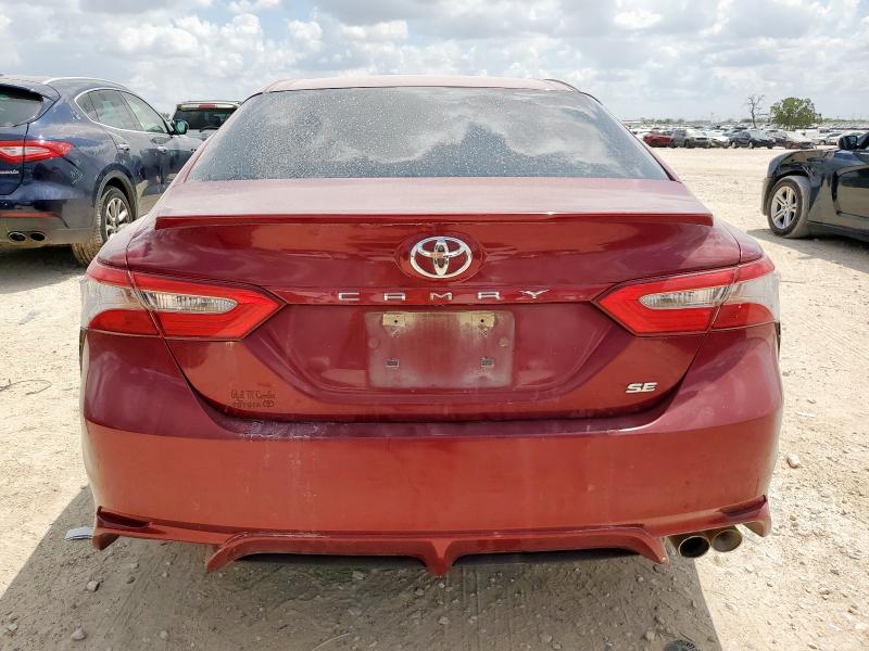 4T1B11HK8JU646684 - 2018 TOYOTA CAMRY L 红色 照片 6