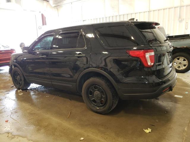 1FM5K8AR0JGB19179 - 2018 FORD EXPLORER POLICE INTERCEPTOR 黑色 照片 2