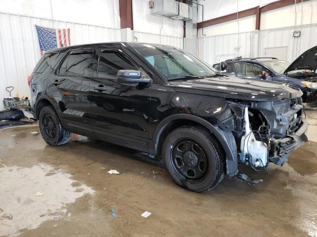 1FM5K8AR0JGB19179 - 2018 FORD EXPLORER POLICE INTERCEPTOR 黑色 照片 4