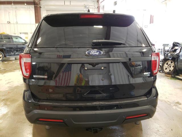 1FM5K8AR0JGB19179 - 2018 FORD EXPLORER POLICE INTERCEPTOR 黑色 照片 6