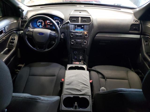 1FM5K8AR0JGB19179 - 2018 FORD EXPLORER POLICE INTERCEPTOR 黑色 照片 8