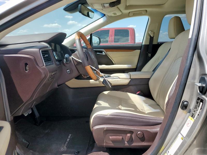 2T2ZZMCA2JC106395 - 2018 LEXUS RX 350 BASE ნაცრისფერი ფოტო 7