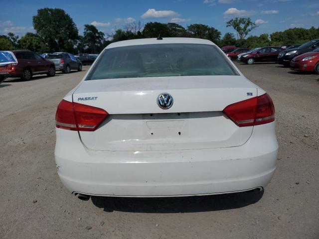 1VWBH7A38CC091666 - 2012 VOLKSWAGEN PASSAT SE Ақ фото 6