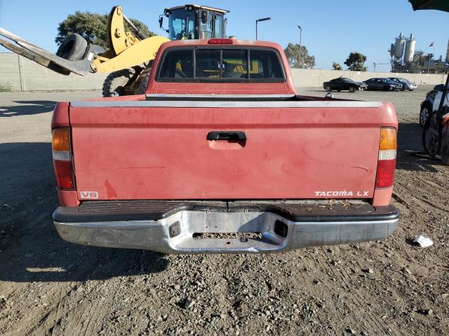 4TAVN52N1TZ156038 - 1996 TOYOTA TACOMA XTRACAB RED photo 6