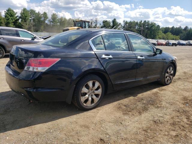 1HGCP36838A032083 - 2008 HONDA ACCORD EXL BLACK photo 3