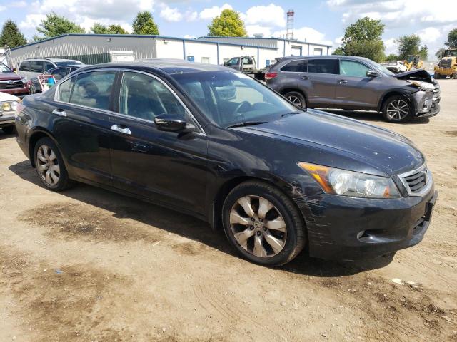 1HGCP36838A032083 - 2008 HONDA ACCORD EXL BLACK photo 4