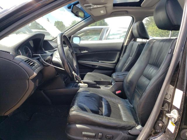 1HGCP36838A032083 - 2008 HONDA ACCORD EXL BLACK photo 7