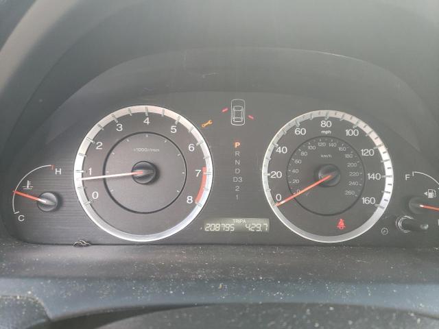 1HGCP36838A032083 - 2008 HONDA ACCORD EXL BLACK photo 9