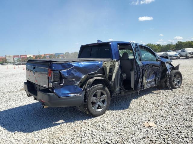 5FPYK3F58NB030364 - 2022 HONDA RIDGELINE RTL 蓝色 照片 3