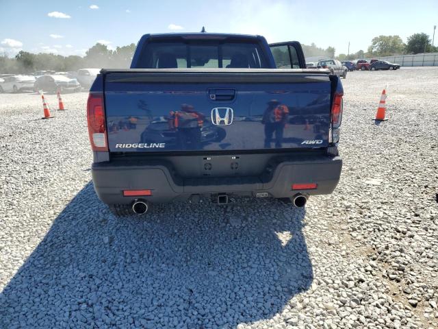 5FPYK3F58NB030364 - 2022 HONDA RIDGELINE RTL 蓝色 照片 6