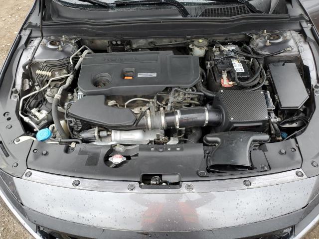 1HGCV2E35JA010811 - 2018 HONDA ACCORD SPORT Сұр фото 11