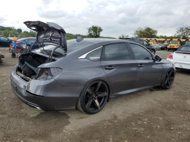 1HGCV2E35JA010811 - 2018 HONDA ACCORD SPORT Сұр фото 3