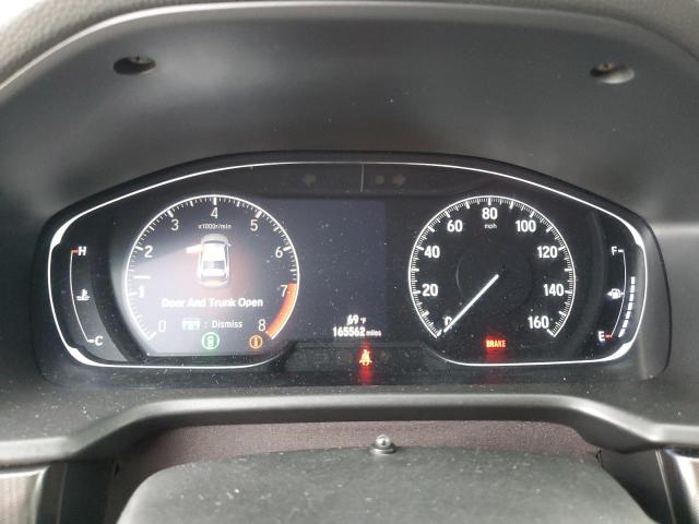 1HGCV2E35JA010811 - 2018 HONDA ACCORD SPORT Сұр фото 9