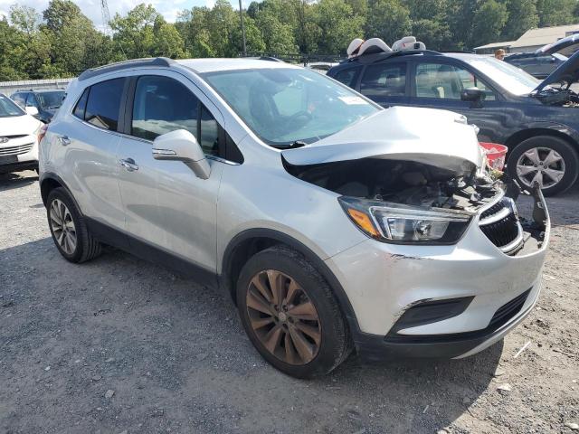 KL4CJASB9HB015315 - 2017 BUICK ENCORE PREFERRED SILVER photo 4